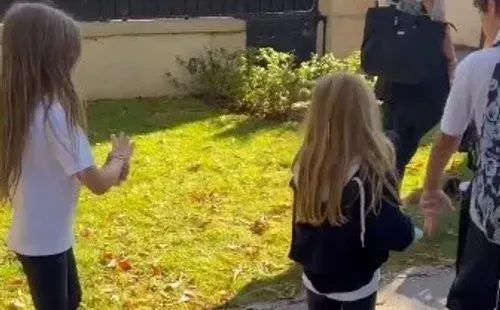 Francesca e Isabella Icardi quedaron al cuidado de Maxi López mientras su padre, Mauro, intenta recomponer su matrimonio con Wanda Nara.