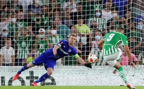 Borja Iglesias marcó el primer gol del partido a través del punto de penal. (Foto: Getty Images)