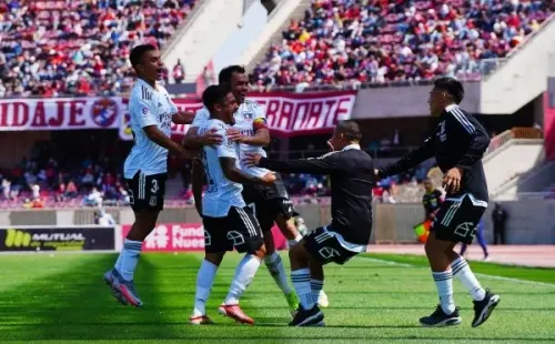 Marcos Bolados anotó un doblete y encendió a Colo Colo previo al clásico con la UC. Foto: Guille Salazar, RedGol.