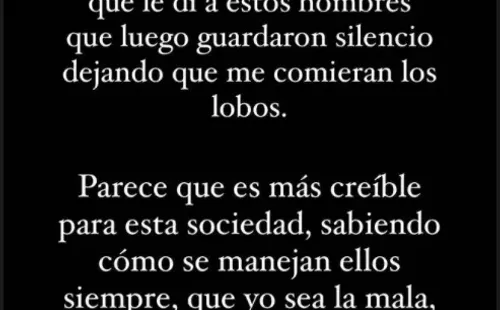 China Suárez lanza feroz “carta” sobre quiebre de Mauro Icardi y Wanda Nara.(2)