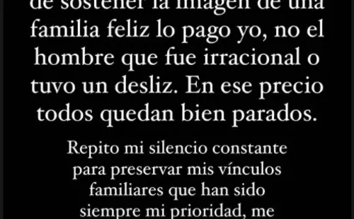 China Suárez lanza feroz “carta” sobre quiebre de Mauro Icardi y Wanda Nara.(3)