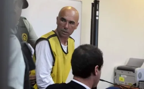 Pablo Aravena Garcés, el Chacal de Peñablanca y protagonista del primer capítulo de Mea Culpa, en tribunales.