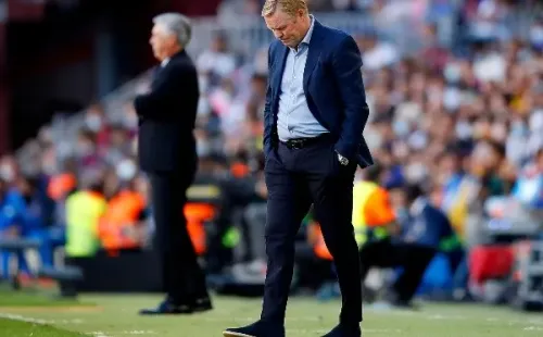 Ronald Koeman sumó más críticas a su paso por Barcelona tras la derrota ante Real Madrid. Foto: Getty Images