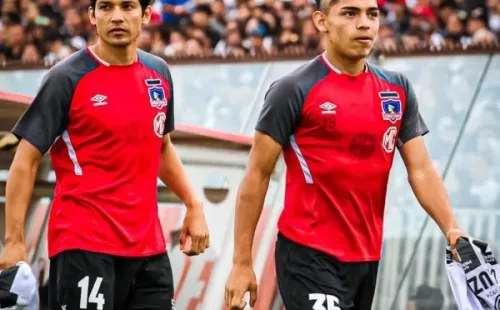 Joan Cruz y sus primeros pasos en Colo Colo, al lado de su ídolo.
