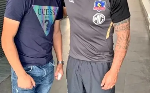 Una foto que representaba presente y futuro de Colo Colo.