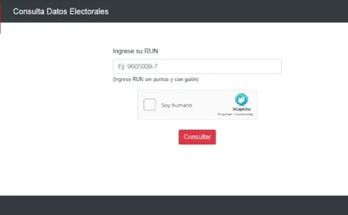 Servel: Consulta de datos electorales