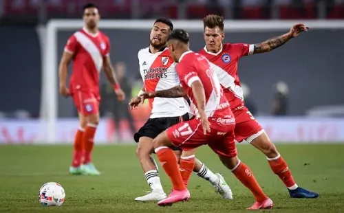Partidazo y elogios para Paulo Díaz en River Plate.