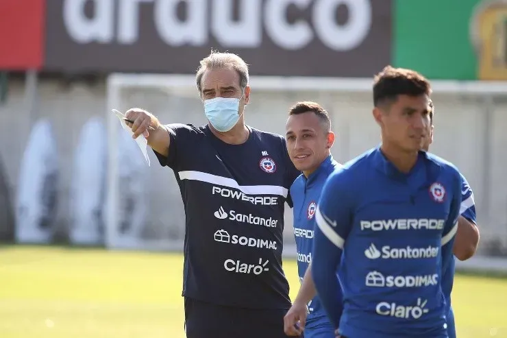 Martín Lasarte en la selección chilena