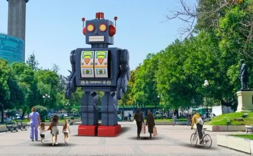 El Robot de Juguete es una de las grandes atracciones de este año. Fuente: Festival Hecho en Casa.