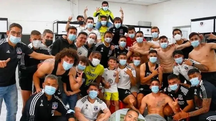 Camarín de Colo Colo coronavirus covid 19 audax italiano