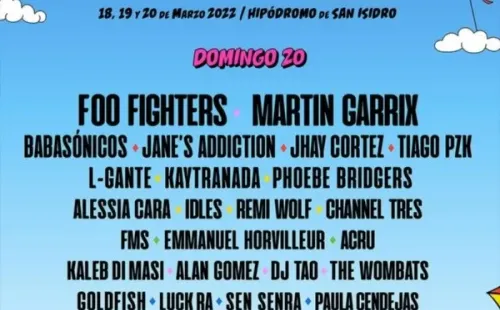 ¿Qué artistas podrían venir a Lollapalooza Chile 2022?: Esta es la parrilla de Argentina.(3)