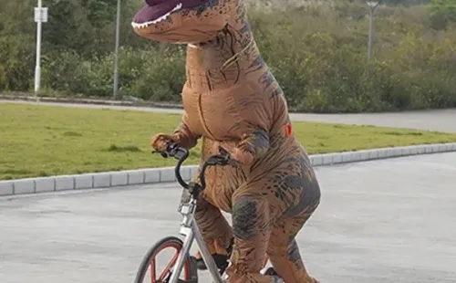 Clásico disfraz de T-Rex