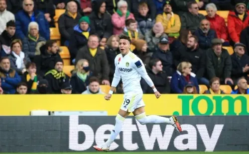 Rodrigo puso el gol decisivo para la victoria del Leeds. (Foto: Getty Images)