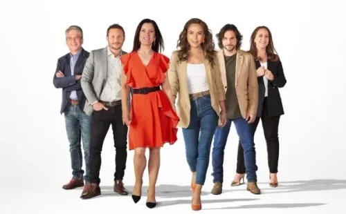 El equipo de Tu Día, que incluye a Emilio Sutherland.