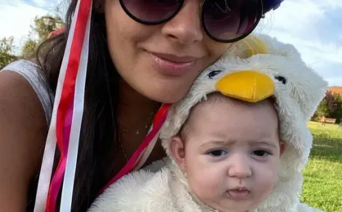 Los disfraces de Halloween: Dominique Gallegos.