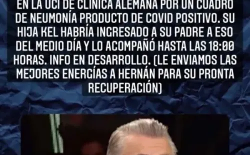 La alerta sobre Hernán Calderón que lanzó @expertoenreality.