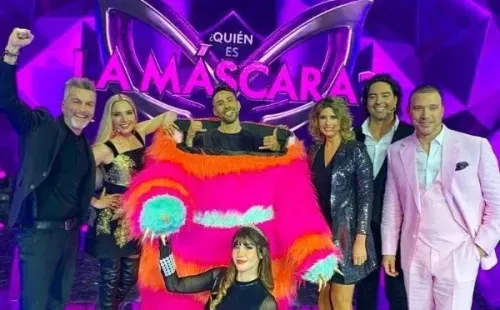 La postal al cierre de ¿Quién es la Máscara?.