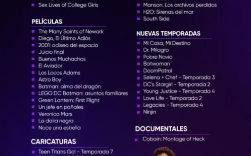 Estrenos de noviembre de 2021 en HBO Max