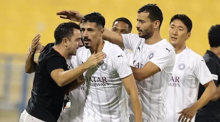 Xavi Hernández se va con honores del Al Sadd y regresa al Barcelona para salvarlo de su crisis. Foto: Al Sadd