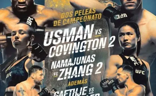 Esta es parte de la cartelera de UFC 268. (Foto: UFC)