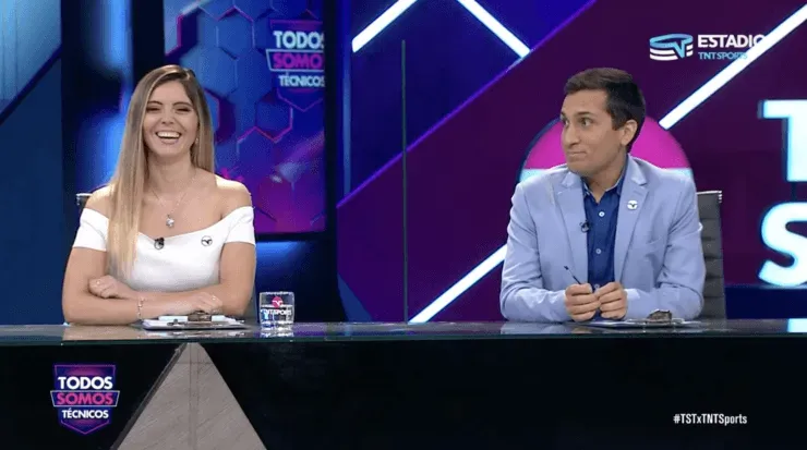 Bianchi y Arrieta son muy buenos amigos, y a pesar del deseo de los twitteros, no están en una relación. (Captura de pantalla)
