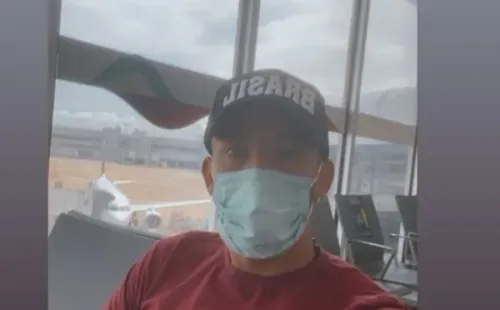 Esta es la fotografía que subió en sus redes sociales Mauricio Isla