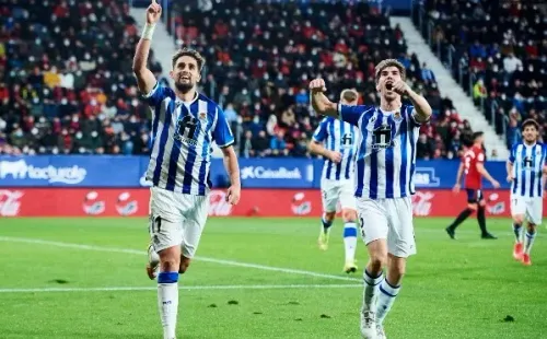 Real Sociedad sigue como líder al lograr vencer a Osasuna. (Foto: Getty Images)