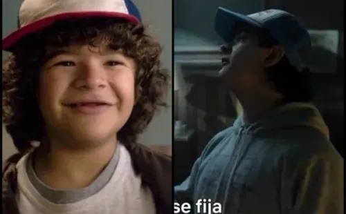 Dustin por ahora no ha tenido muchas apariciones en los tráilers, pero el cambio del actor estos años es enorme. (Foto: Netflix)