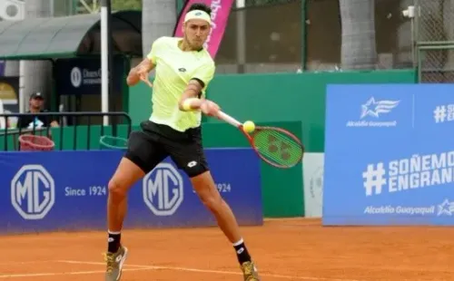 Alejandro Tabilo demostró su gran nivel en Guayaquil. (Foto: Challenger de Guayaquil)