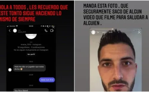 Blandi denunció la suplantación de su identidad en internet.