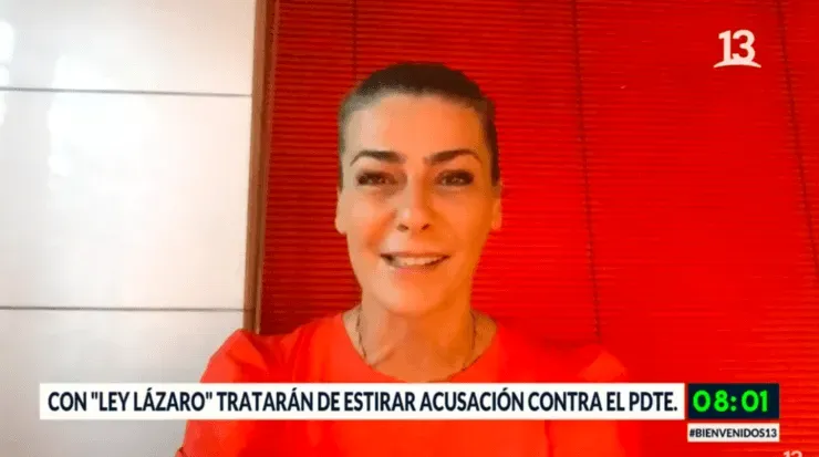 Tonka Tomicic en contacto con Bienvenidos de manera remota.