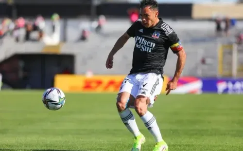 Gabriel Suazo, el capitán de Colo Colo, es una opción en la selección chilena contra Paraguay. (Foto: Agencia UNO)