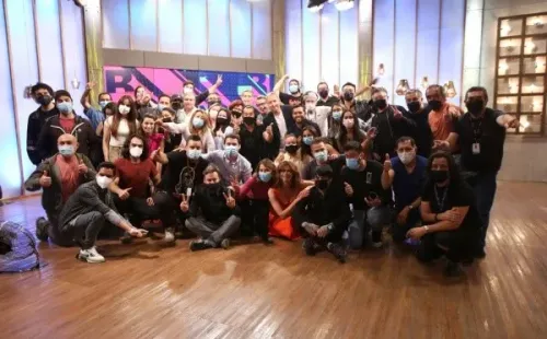 El equipo de Bienvenidos en pleno.
