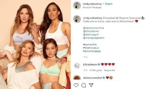 La árbitra chilena es protagonista de una campaña mundial para empoderar mujeres.