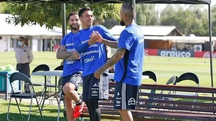 Gabriel Suazo Arturo Vidal colo colo selección chilena