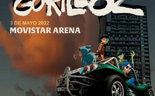 ¿Cuándo será el segundo show en Chile de Gorillaz? (1)