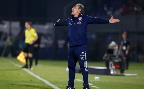 Martín Lasarte fue otro de los que se ganó los elogios de Marcelo Toby Vega. Foto: Carlos Parra, ANFP.