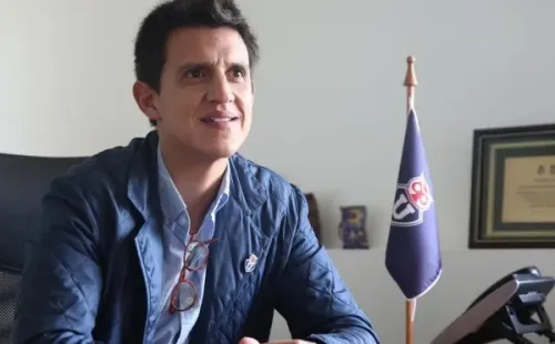Luis Roggiero, gerente deportivo de Universidad de Chile (Foto: U. de Chile)