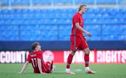 Erling Haaland no jugó esta fecha FIFA por lesión. (Foto: Getty Images)