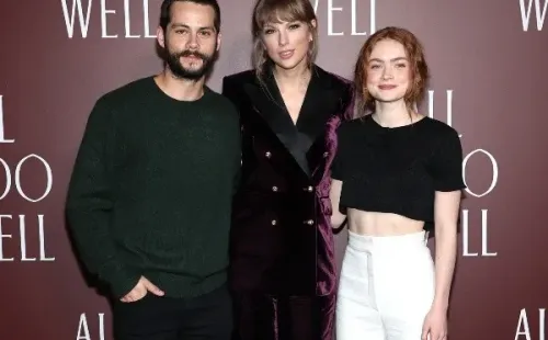 Dylan O'Brien, Taylor Swift y Sadie Sink