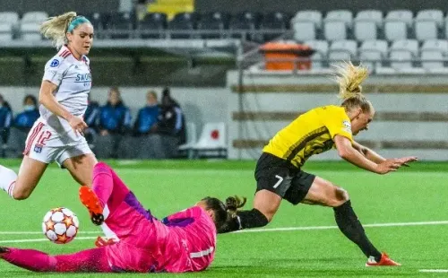 Christiane Endler dejó el PSG y ha sido figura en el arco del Olympique de Lyon, archirrival de las parisinas, tanto en la liga francesa como en Champions (Foto: Getty images)