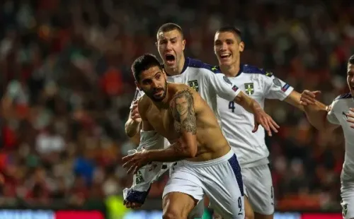 Aleksander Mitrovic marcó el gol que sentención a Portugal. (Foto: UEFA)