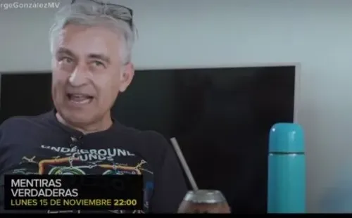 Jorge González en Mentiras Verdaderas.(1)