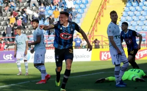 Huachipato derrotó a Santiago Wanderers y quedó a un punto de escapar de la zona de descenso, a dos fechas del final. Foto: Agencia Uno