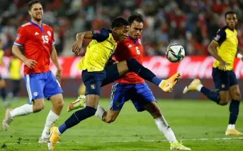 Suazo entró a los 28′ e hizo un muy buen partido ante Ecuador.