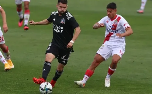 Pese a los duros partidos en las últimas dos fechas, César Fuentes confía en ser campeón con Colo Colo al final de la temporada. Foto: Agencia Uno