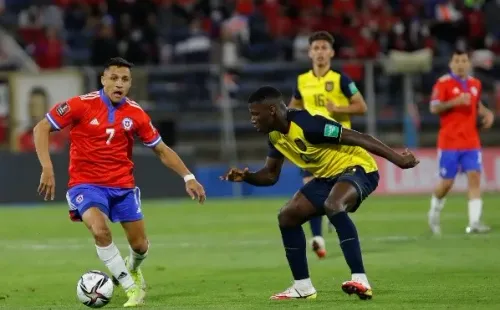 Chile sufrió frente a Ecuador en las eliminatorias.
