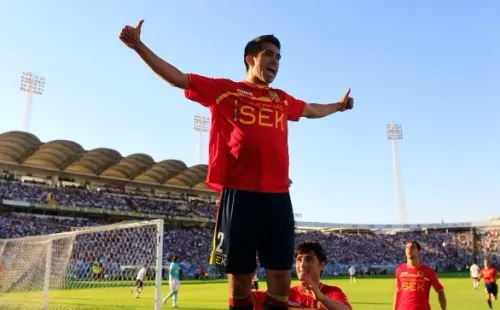 Braulio Leal defendió varias camisetas del fútbol chileno entre ellas las de Unión Española