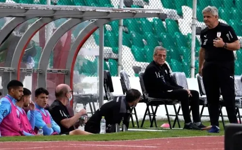Óscar Washington Tabárez puede dejar la selección de Uruguay. (Foto: Getty Images)