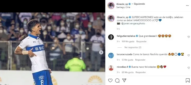 Nacho Saavedra convirtió uno de los penales de la tanda final en Concepción.